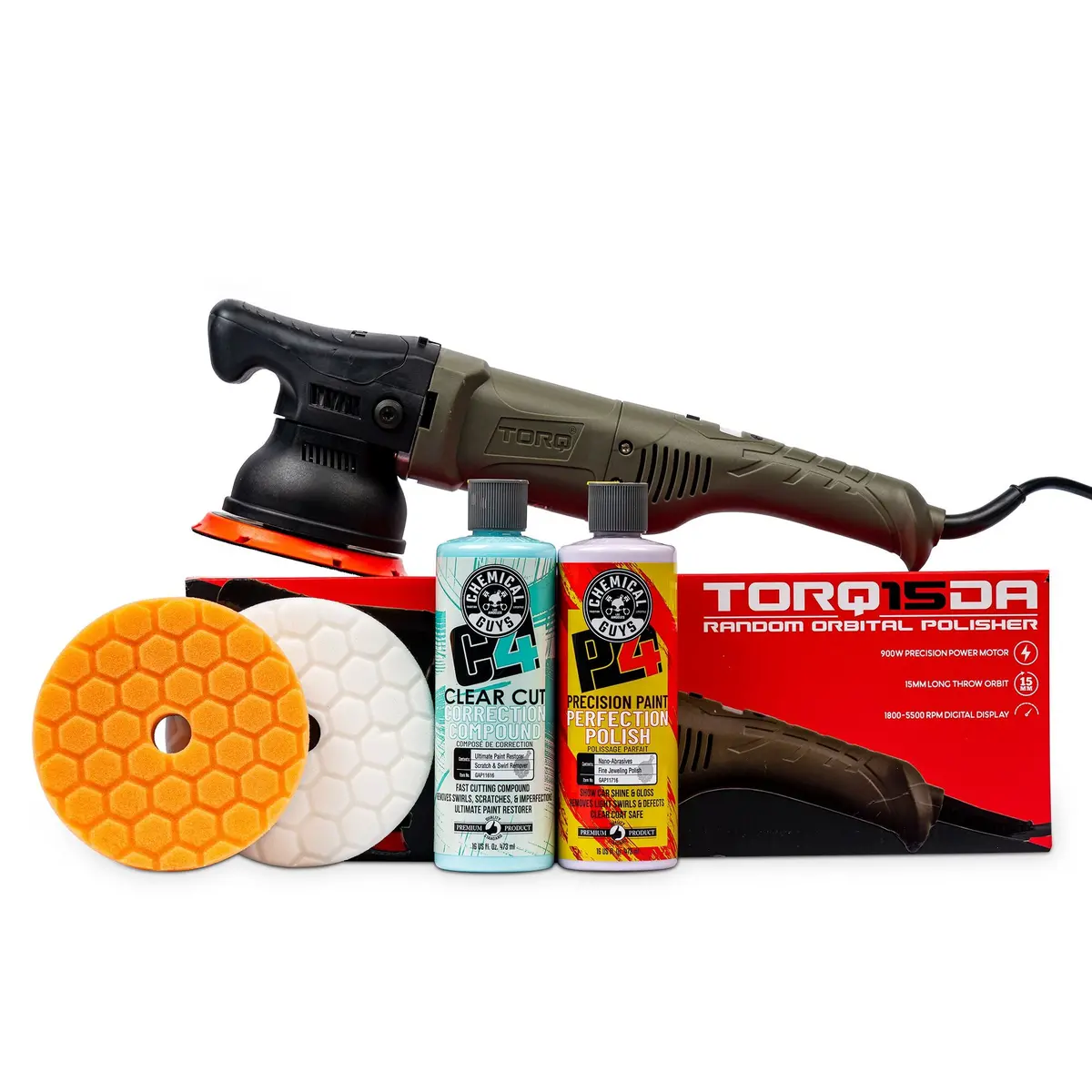 Light To Moderate Two Step Orbital Polisher Kit 1