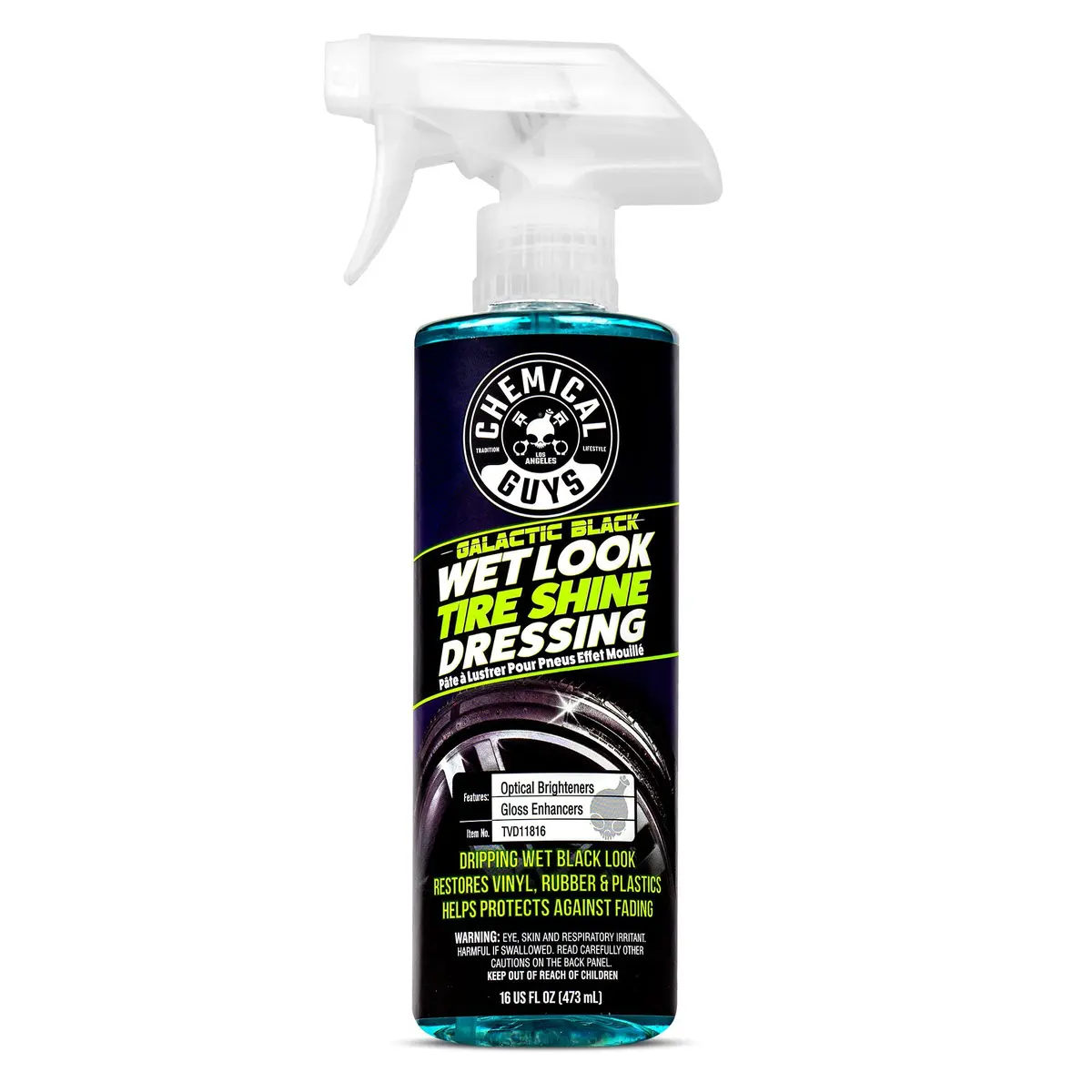 Galactic Black Wet Look Tire Shine Dressing 1