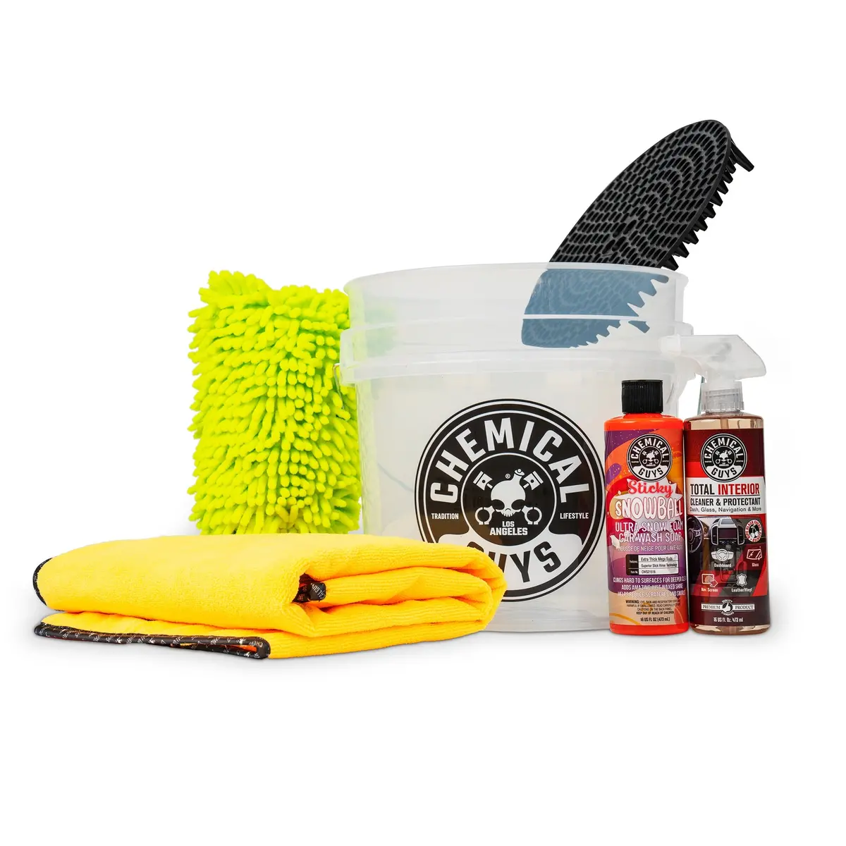 Sticky Snowball Scratch Free Wash And Detail Kit 1