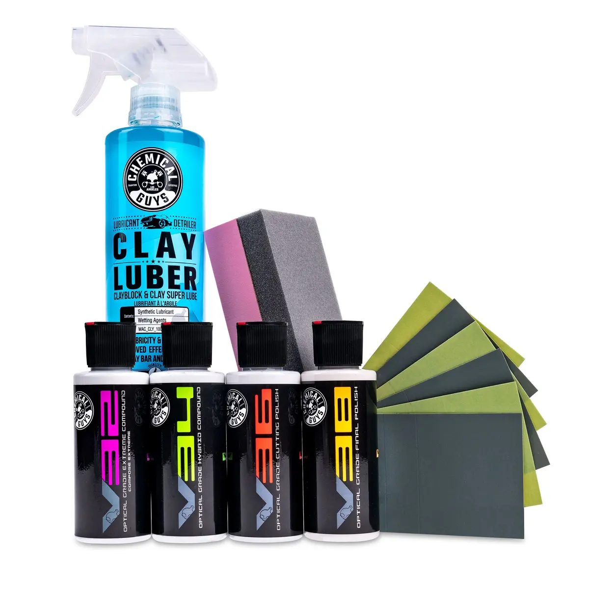 Easy Haze & Paint Scuff Removal Wet Sanding Kit 1