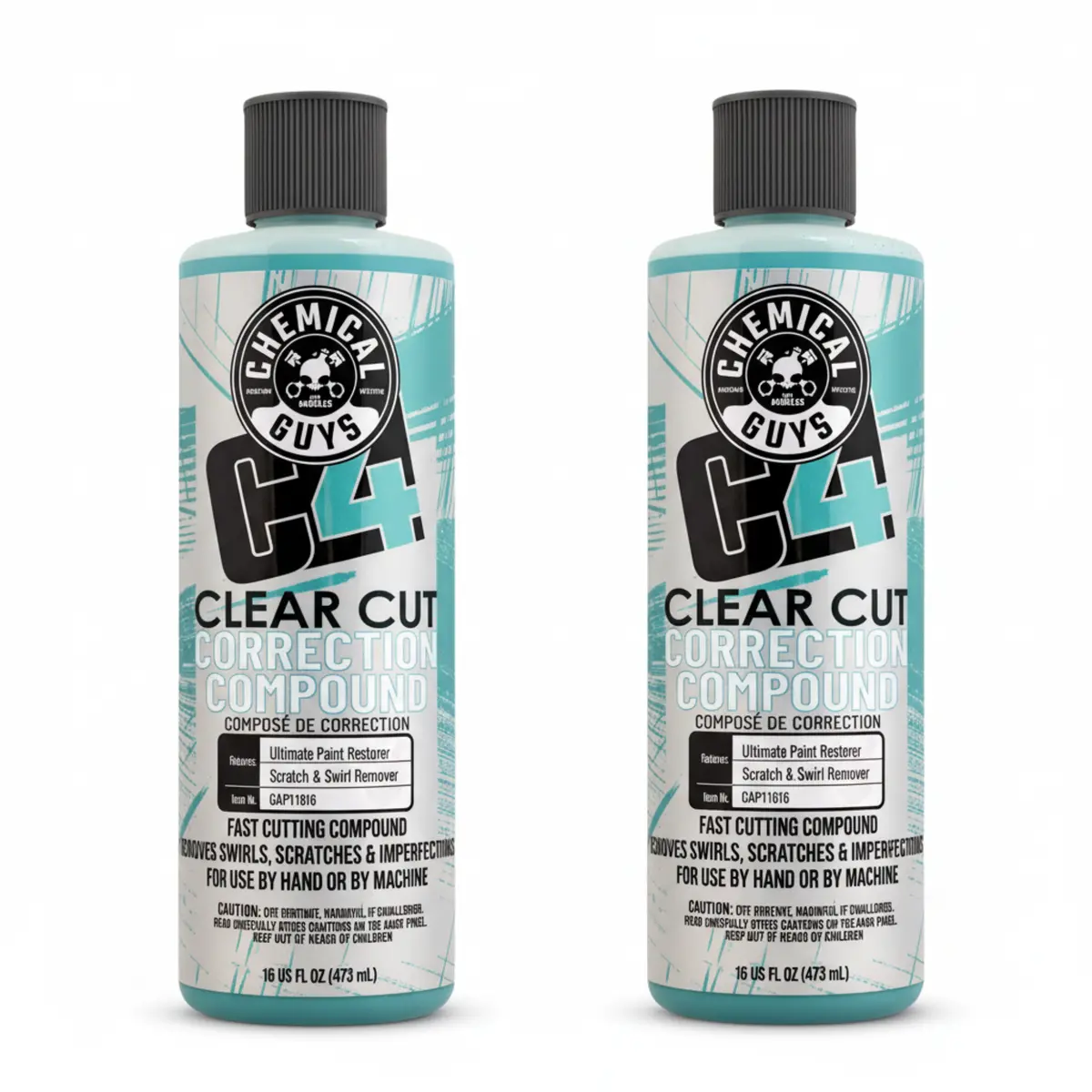 C4 Clear Cut Correction Compound (2-Pack) 1