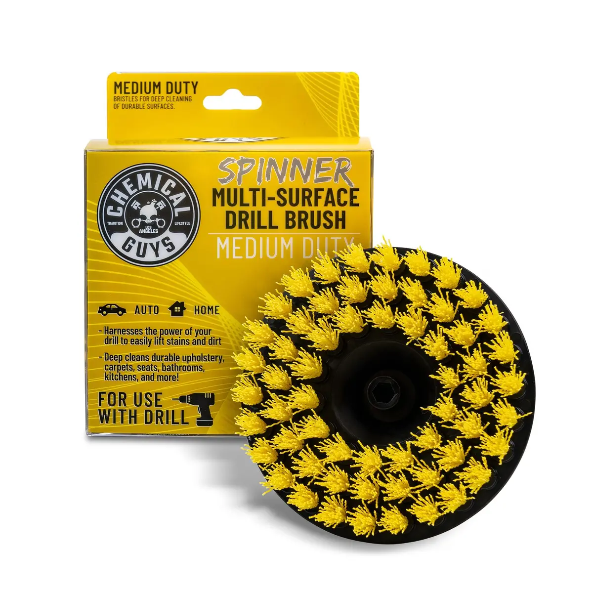 Chemical Guys Spinner Carpet Drill Brush, Medium Duty 1