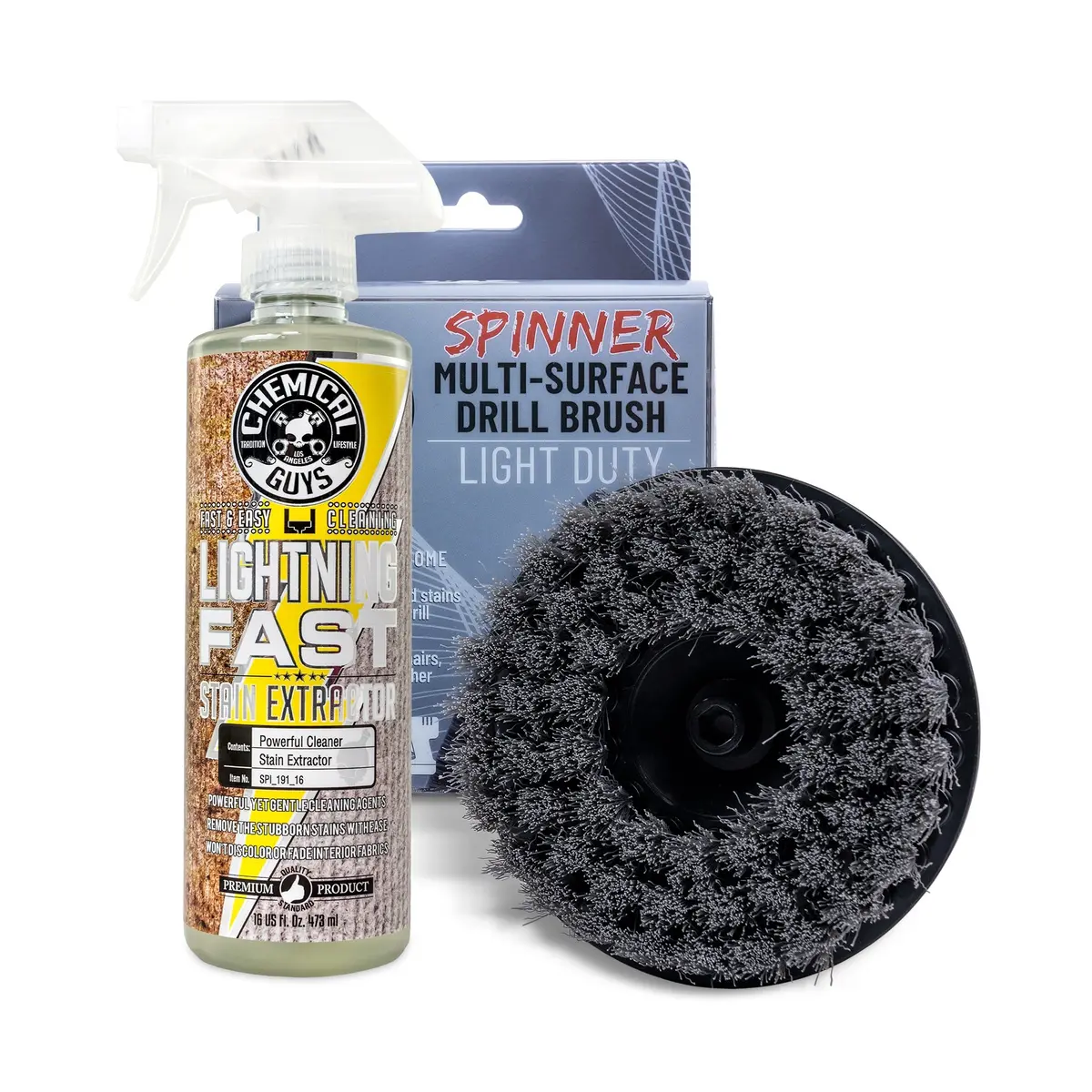Light Duty Spinner Stain Removal Kit 1