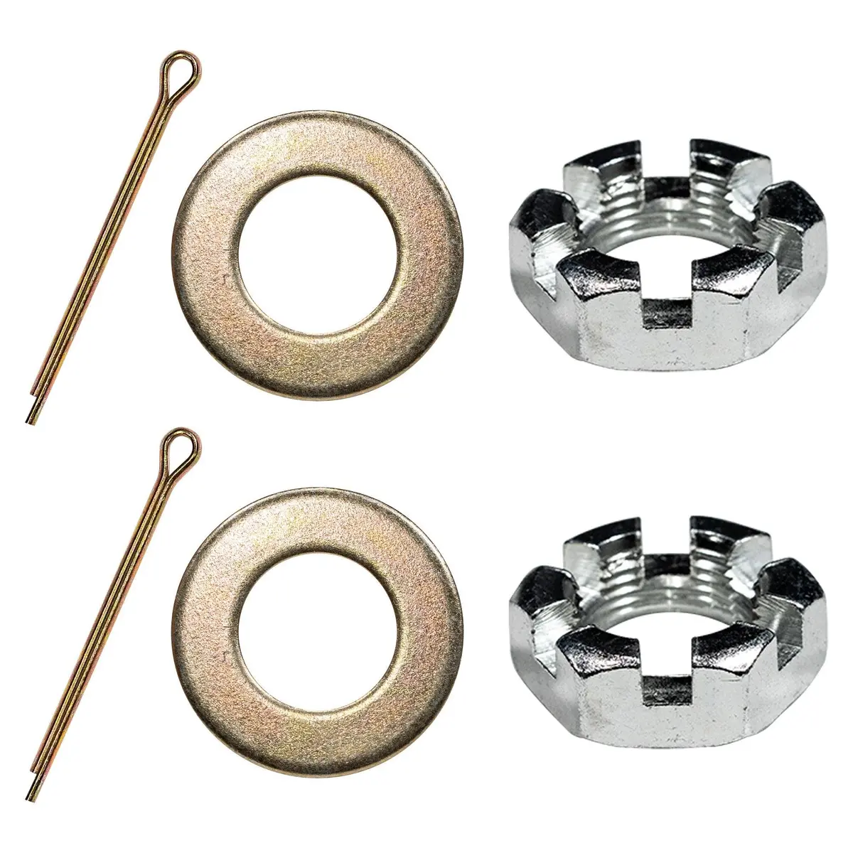 2,000-8,000 Lb Spindle Nut Kit (For #84 And #42 Trailer Axle Spindle) 1