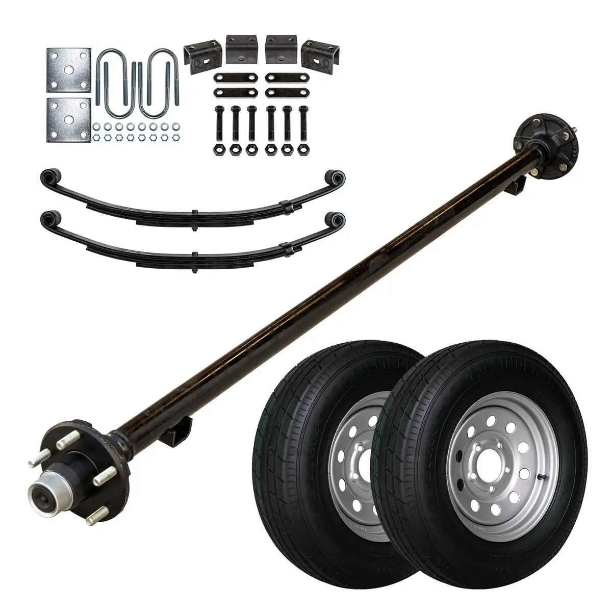 2000 Lb Single Axle Tk Trailer Kit - 2K Capacity (Original Series) 1