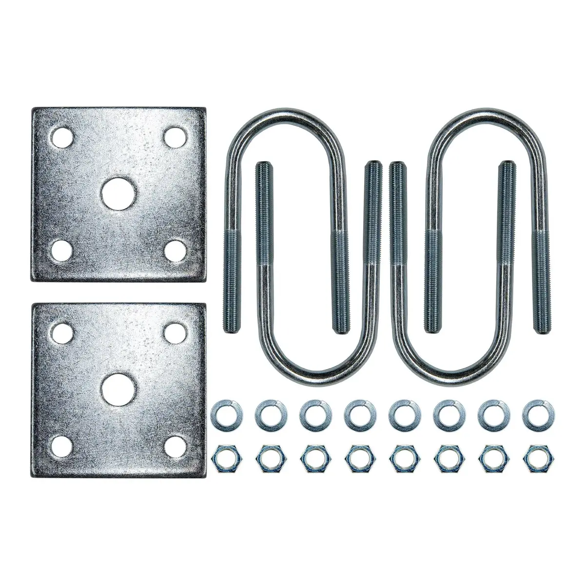 3/8" Trailer U-Bolt Kit For 1 3/4" Tube 2000 Lb Axles 1