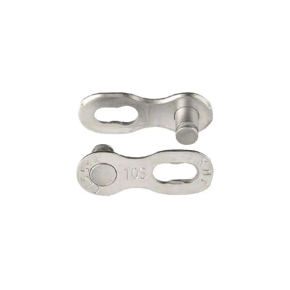 Chain Link 10 Speed Kmc Missinglink Re-Usable Silver (Oem) 1