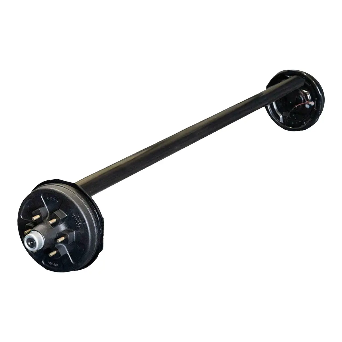 6K Tk Trailer Axle - 6000 Lb Electric Brake 6 Lug - (4" Drop) 1