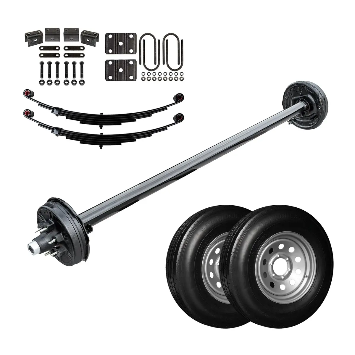 6000 Lb Single Axle Hd Tk Trailer Kit - 6K Capacity (Original Series) 1