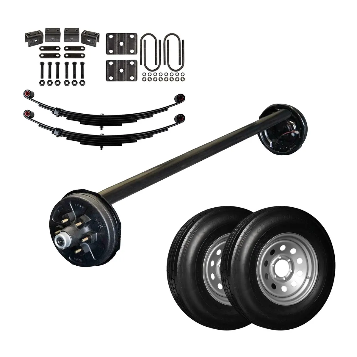 6000 Lb Single Axle Tk Trailer Kit - 6K Capacity (Drop Original Series) 1