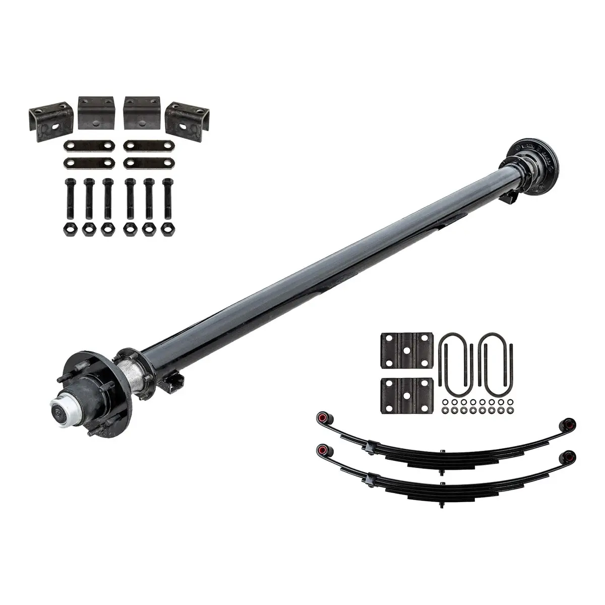 5200 Lb Tk Single Axle Kit - 5.2K Capacity 6 Lug (Axle Series) 1