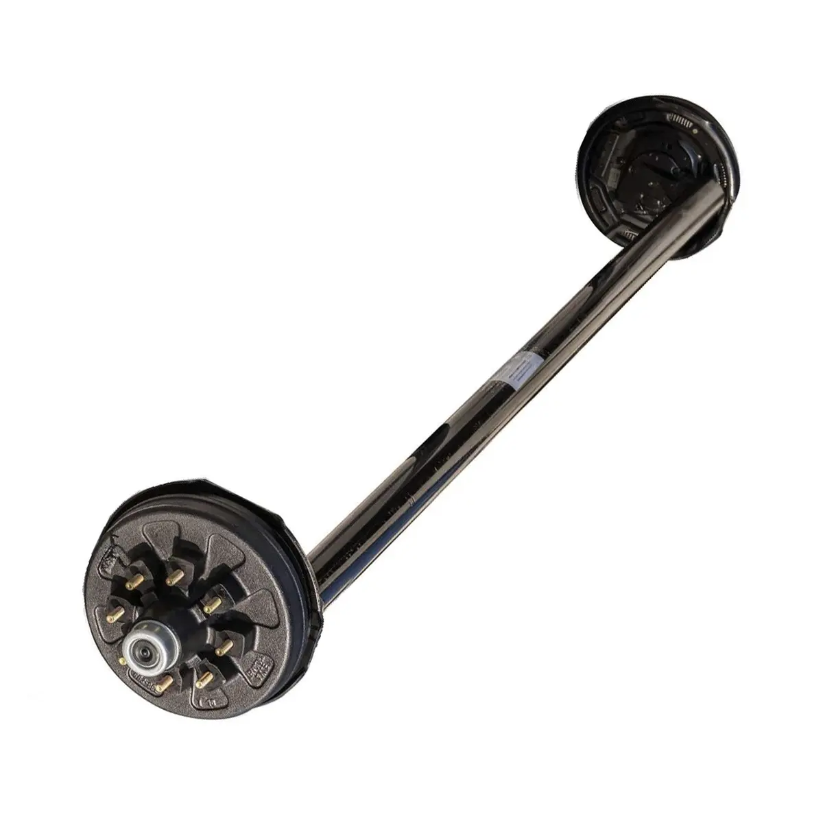 7K Tk Trailer Axle - 7000 Lb Electric Brake 8 Lug - (4" Drop) 1