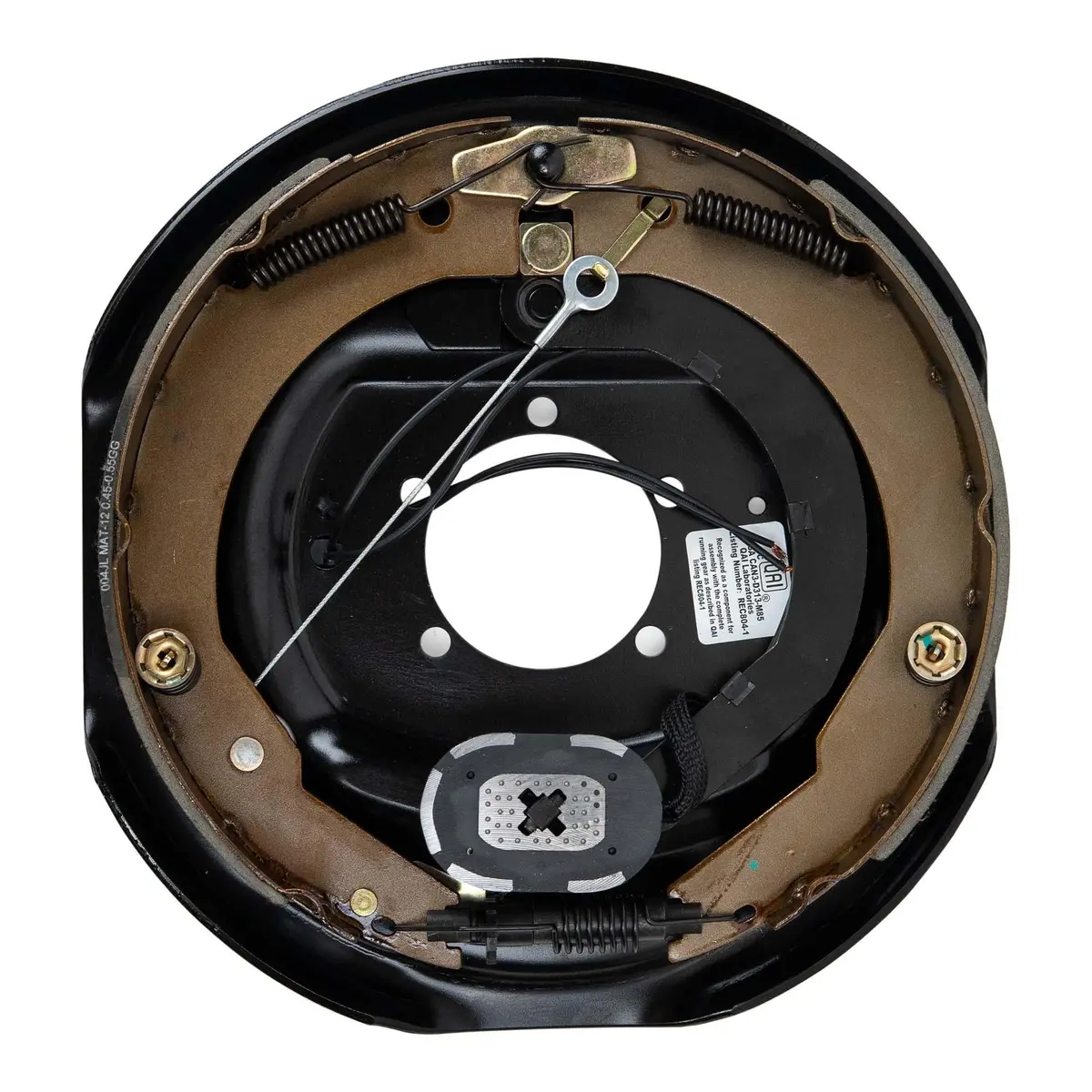 7K Trailer Axle Electric Brake Assembly - 7000 Lb - 12"X2" - Right Hand (Passenger Side) - Dexter Compatible 1