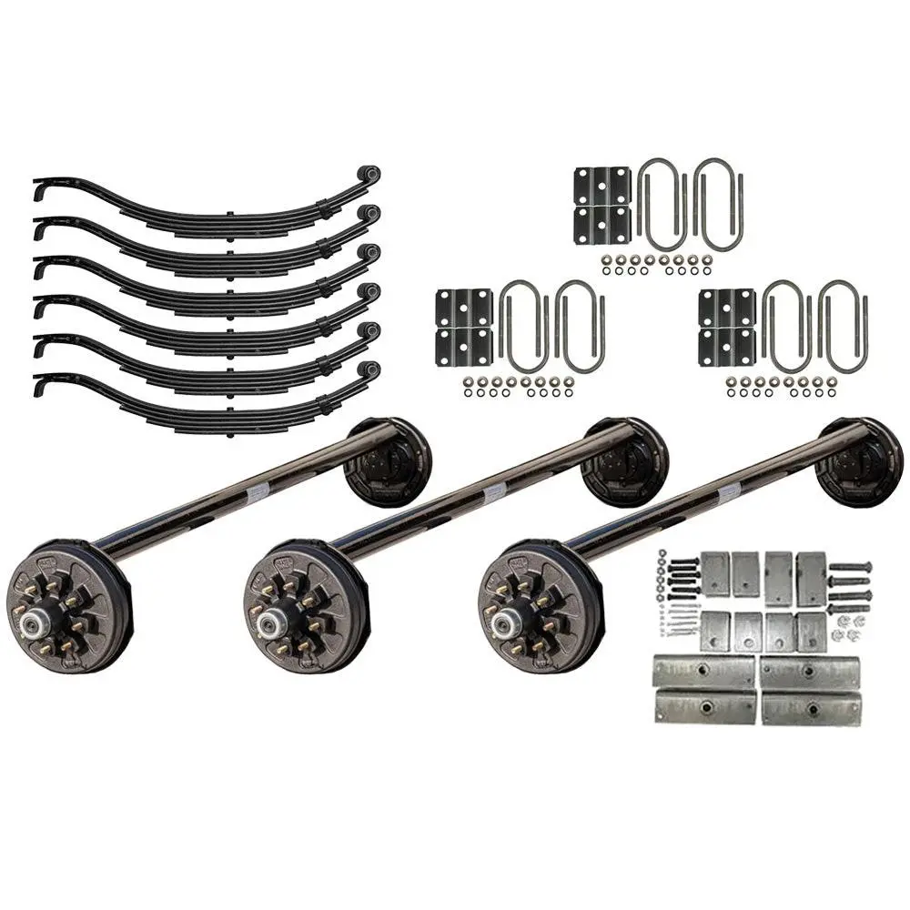 7000 Lb Tk Triple Axle Kit - 21K Capacity (Drop Axle Series) 1
