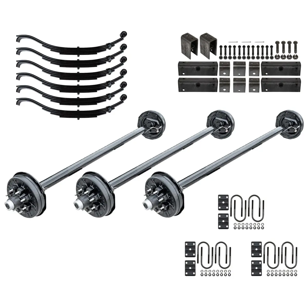 7000 Lb Tk Triple Axle Kit - 21K Capacity (Axle Series) 1