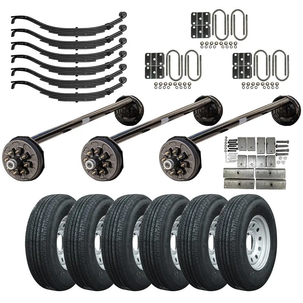 7000 Lb Triple Axle Tk Trailer Kit - 21K Capacity - (Drop Original Series) 1