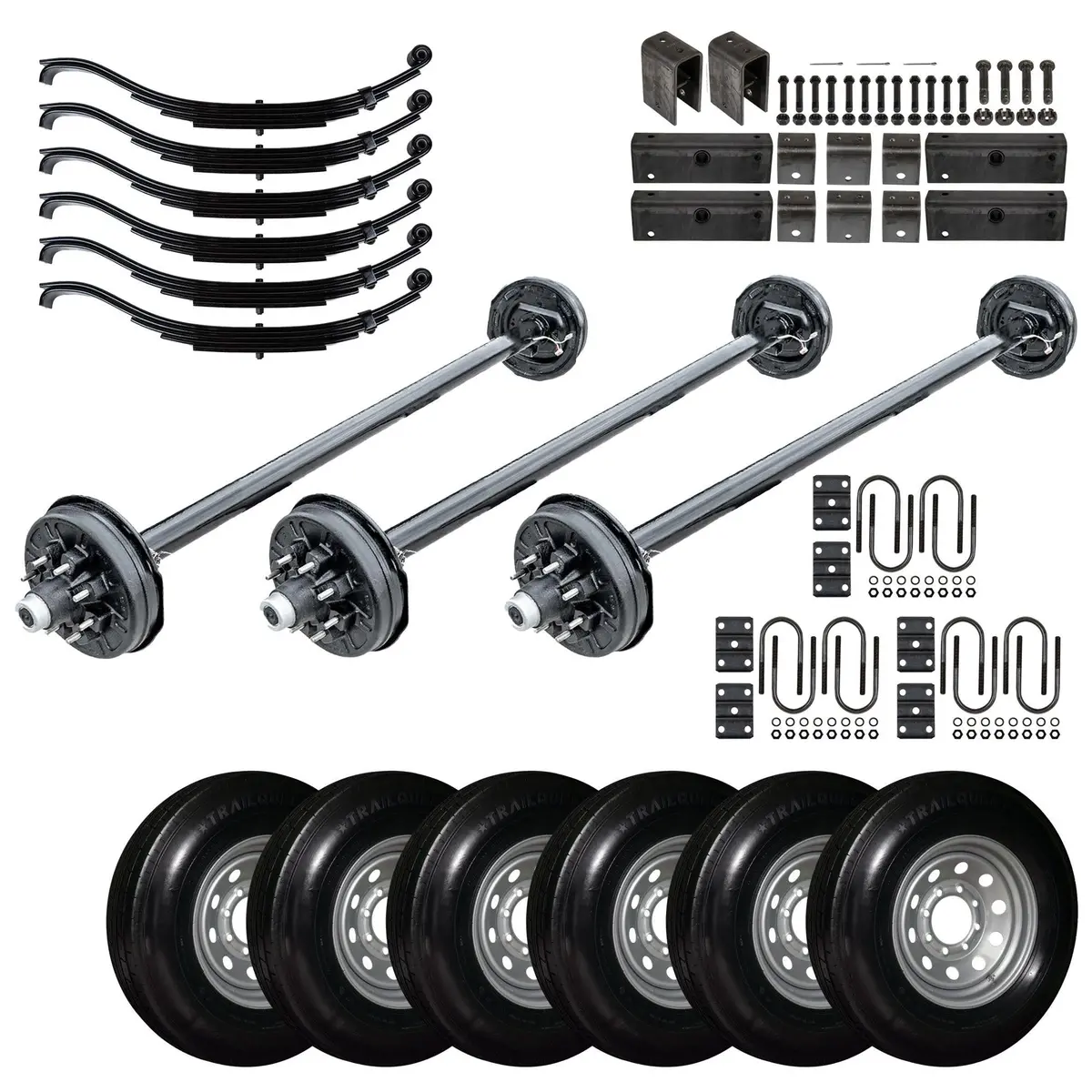 7000 Lb Triple Axle Tk Trailer Kit - 21K Capacity - (Original Series) 1
