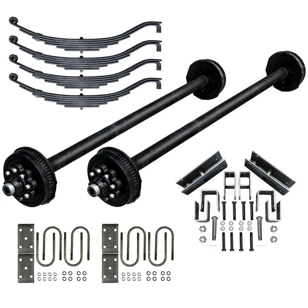 8000 Lb Tk Hybrid Tandem Tk Axle Kit - 16K Capacity (Axle Series) 9/16" Studs 9