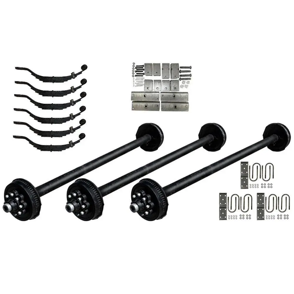 8000 Lb Tk Hybrid Triple Axle Kit - 24K Capacity (Axle Series) 9/16" Studs 5