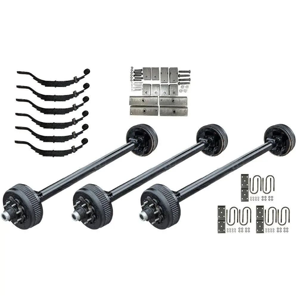 8000 Lb Tk Triple Axle Kit - 24K Capacity (Axle Series) 9/16" Studs 1