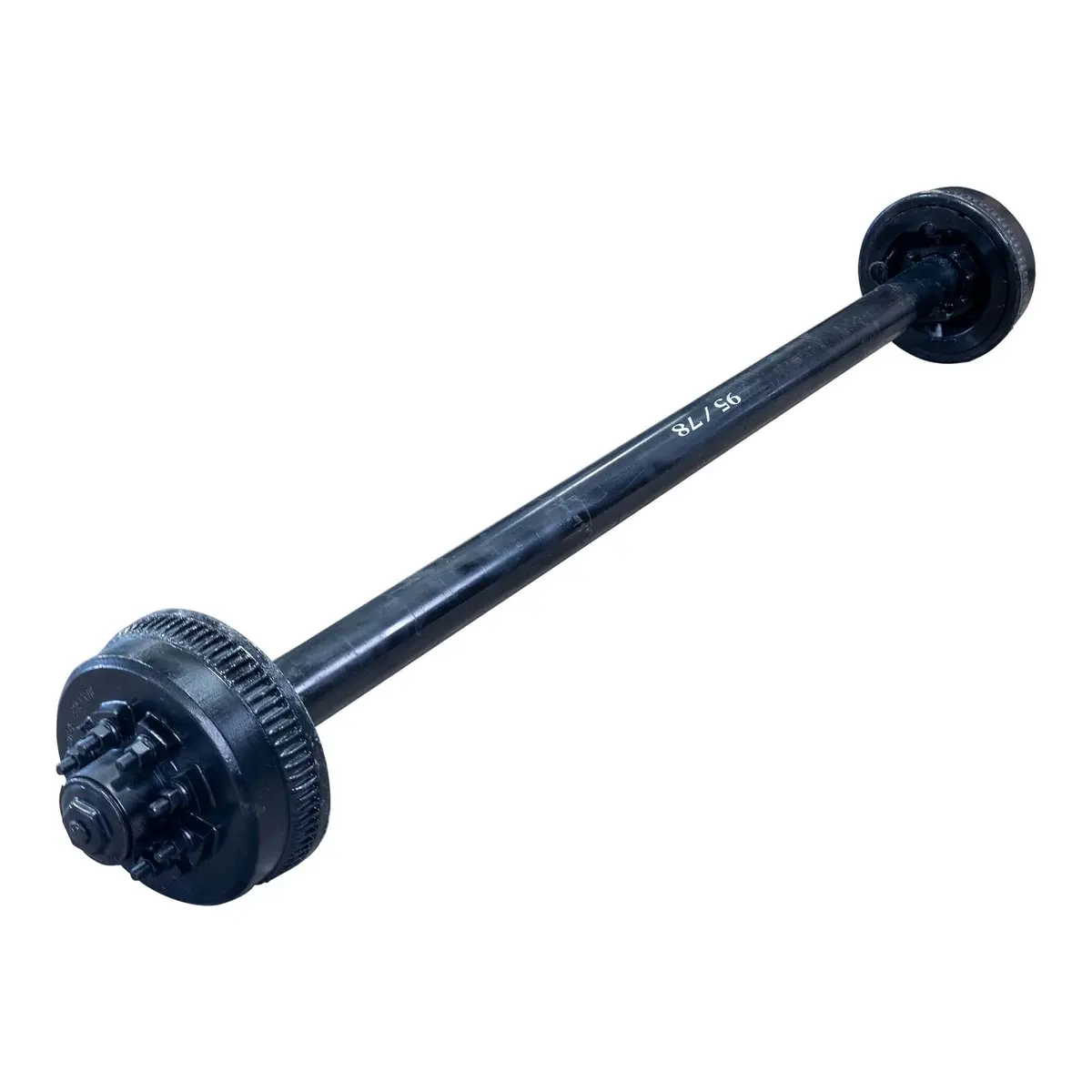 9000 Lb Electric Brake Trailer Axle 8 Lug - 9K Tk Grease Bath Trailer Axle 1