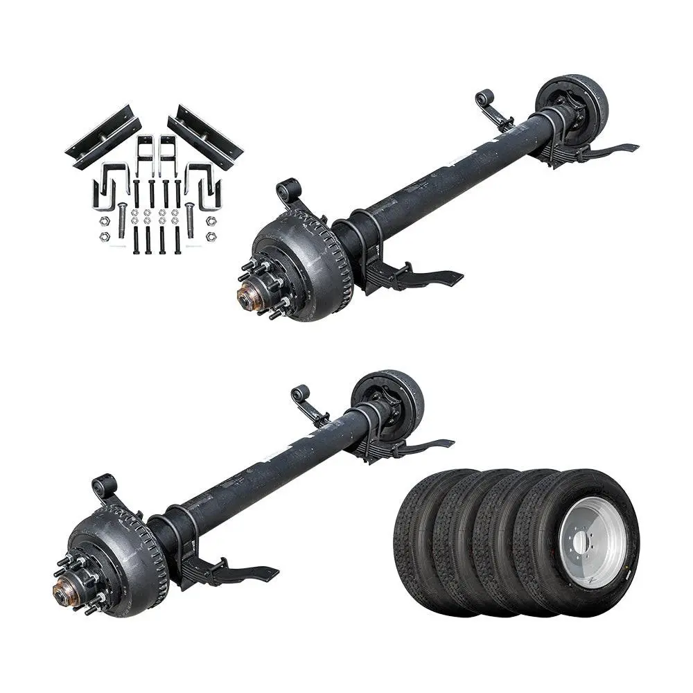 10,000 Lb Dexter Tandem Axle Tk Trailer Kit - Sprung - 20K Capacity - Super Single (Original Series) 1