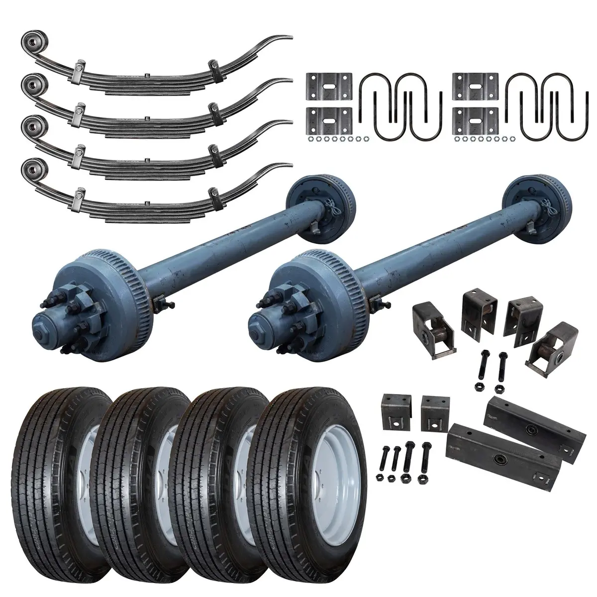 10000 Lb Tandem Axle Tk Trailer Kit - 20K Capacity - Super Single (Original Series) 1