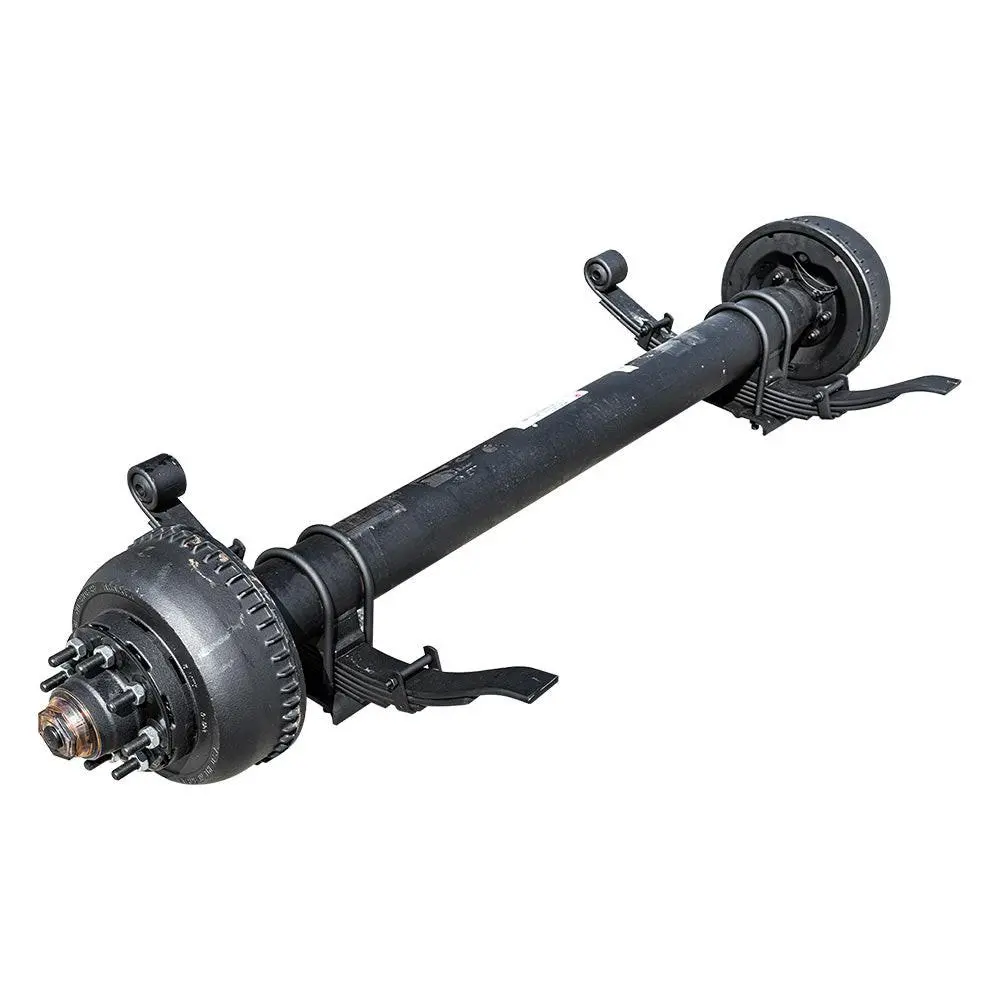10K Dexter Trailer Axle - 10000 Lb Electric Brake 8 Lug (With Springs And Ubolts) 1