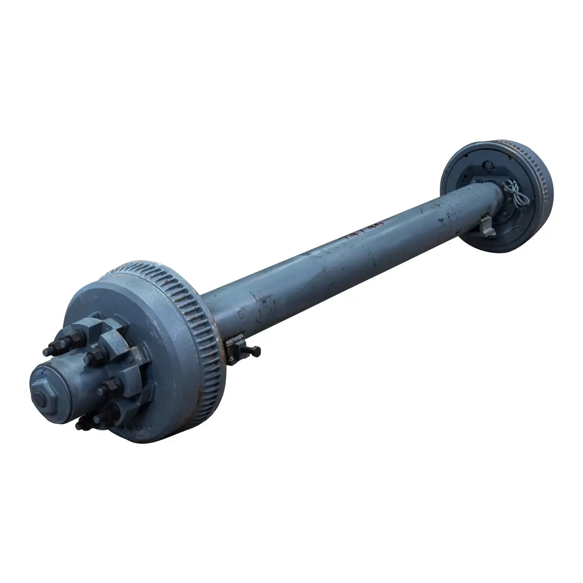 10000 Lb Electric Brake Trailer Axle 8 Lug - 10K Tk Grease Bath Trailer Axle 1