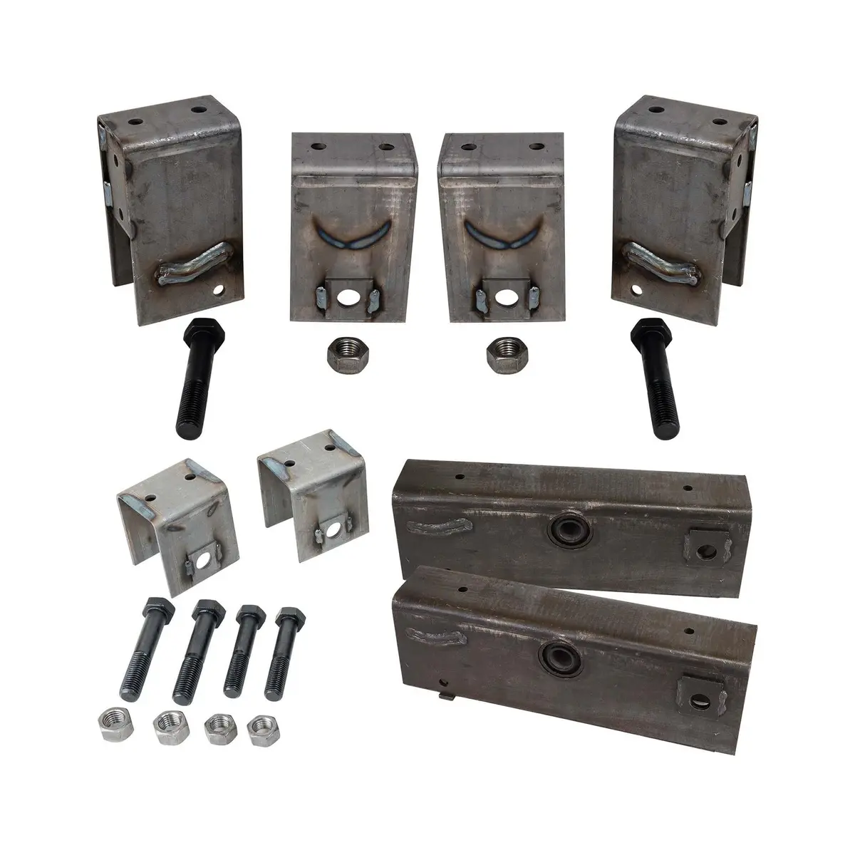 Trailer Tandem Slipper Suspension / Hanger Kit For 12000 - 16000 Lb Axles 1