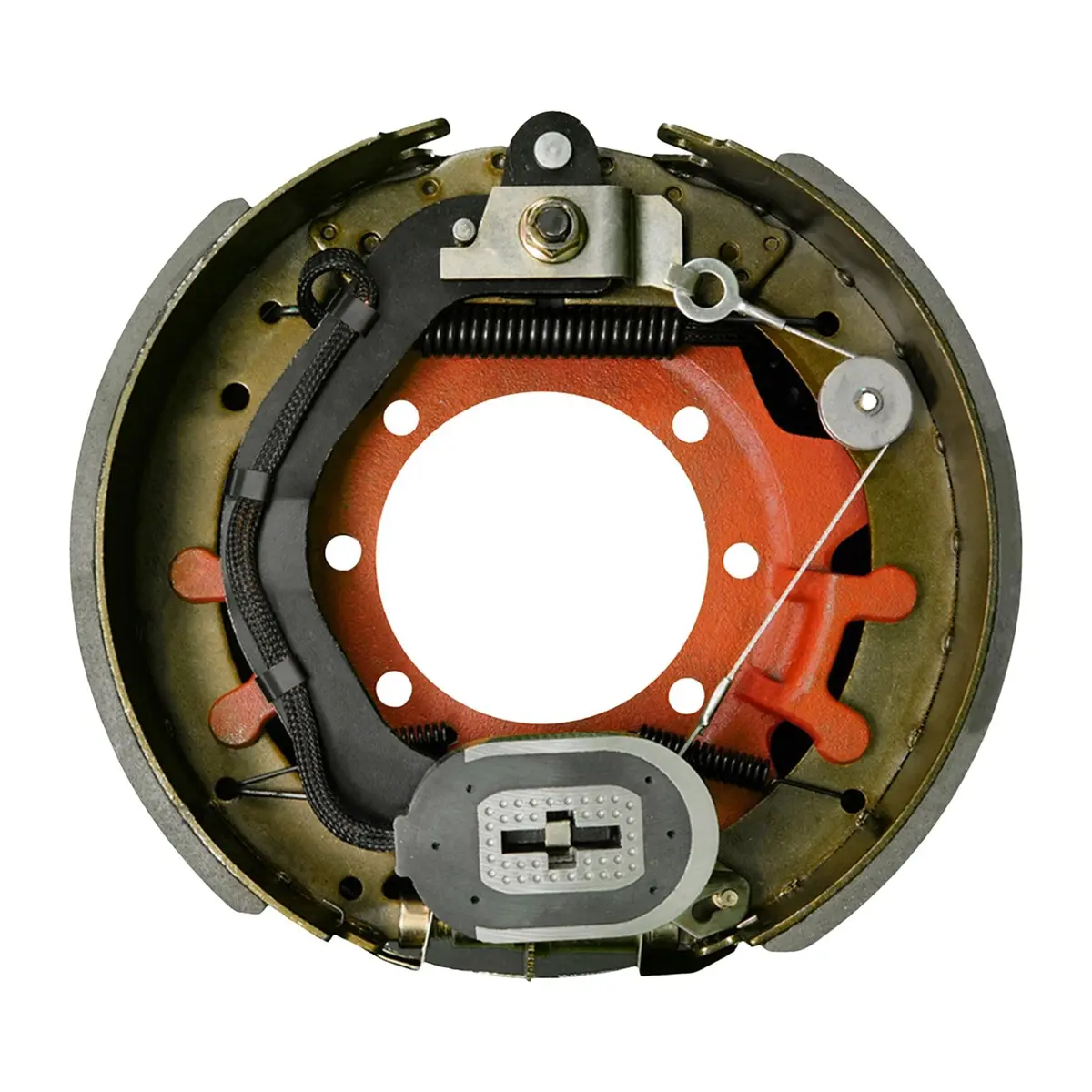 10K Heavy Duty 12.25"X4" Trailer Axle Electric Brake Assembly - 10000 Lb Capacity - Left Hand (Driver Side) 1
