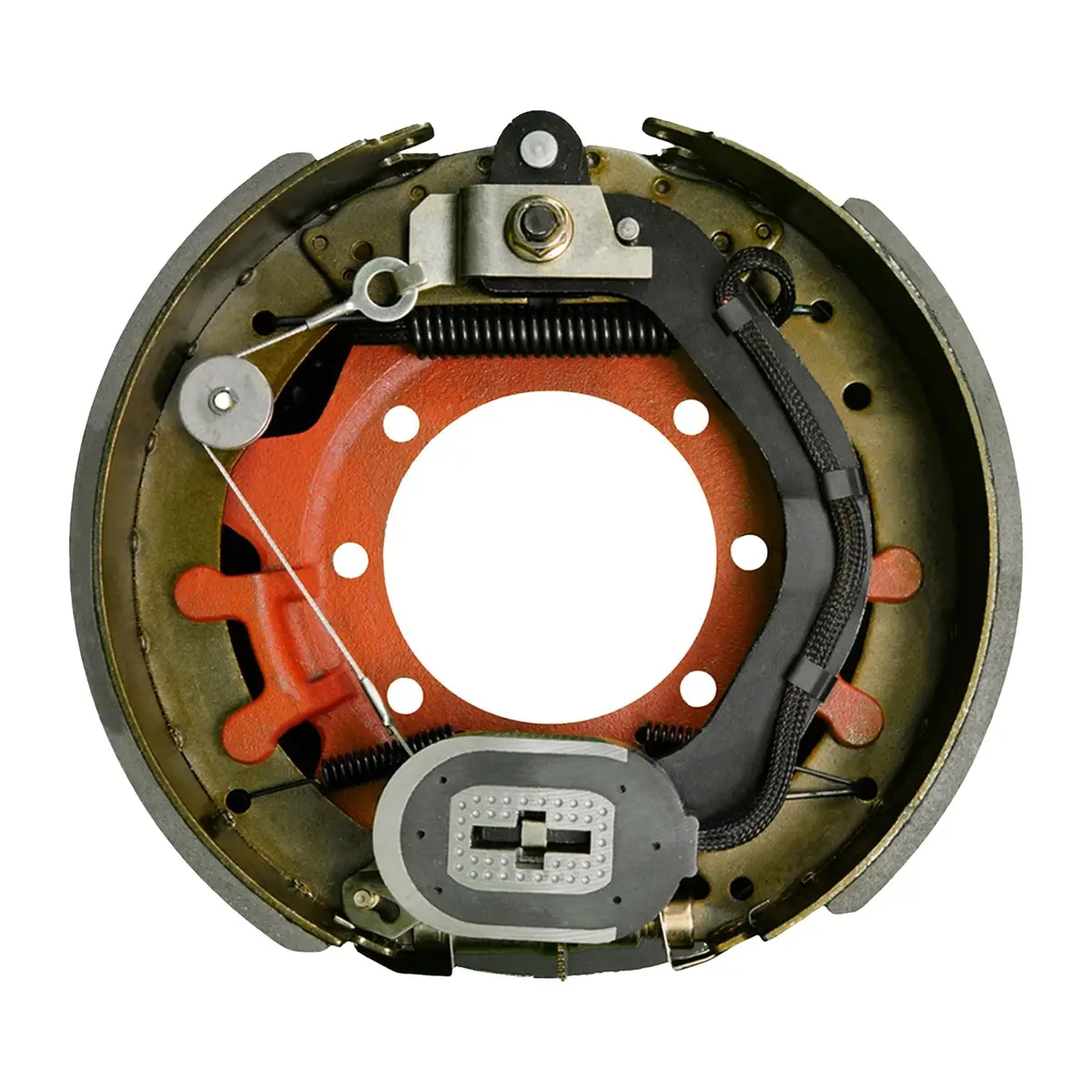 10K Heavy Duty 12.25"X4" Trailer Axle Electric Brake Assembly - 10000 Lb Capacity - Right Hand (Passenger Side) 1