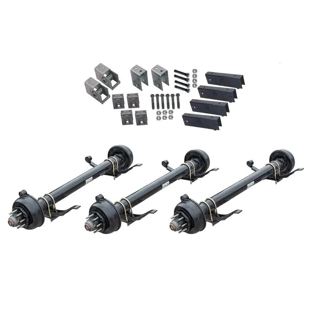 10,000 Lb Lippert Triple Axle Kit - 30K Capacity (Axle Series) 1