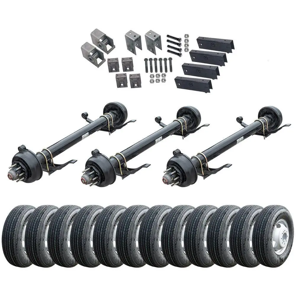 10,000 Lb Lippert Triple Axle Trailer Kit - 30K Capacity (Original Series) 1