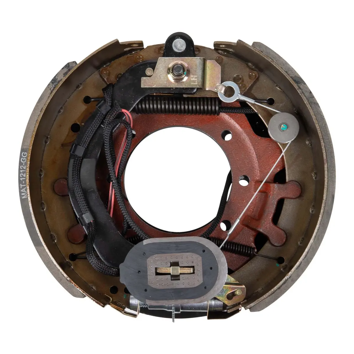 12K - 15K Trailer Axle Electric Brake Assembly - 12000 Lb 15000 Lb Capacity - 12.25"X5" - Left Hand (Driver Side) 1