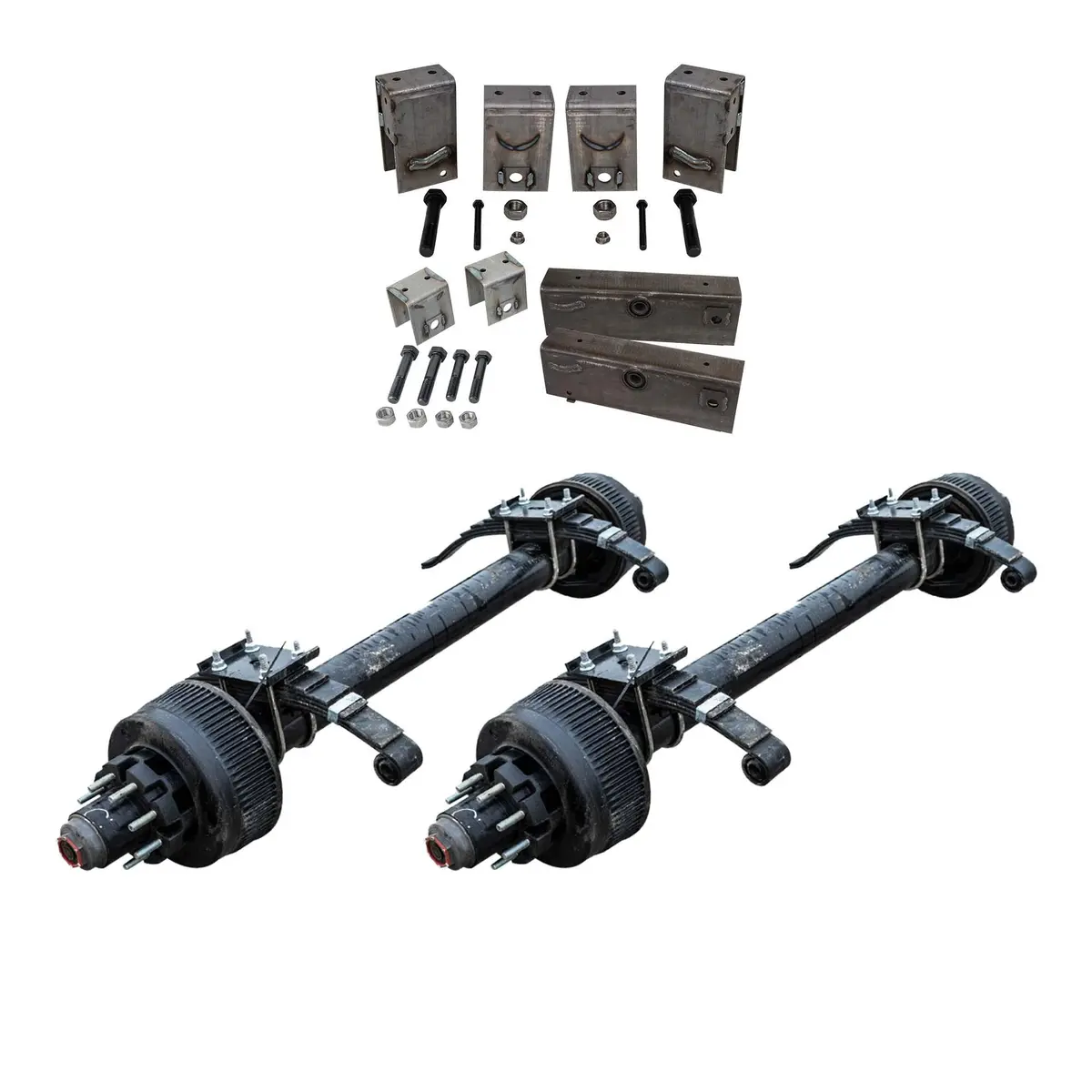 12,000 Lb Lippert Tandem Tk Axle Kit - Sprung - 24K Capacity (Axle Series) 1