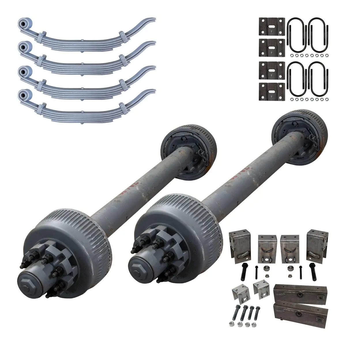 12,000 Lb Tk Tandem Axle Kit - 24K Capacity (Axle Series) 1