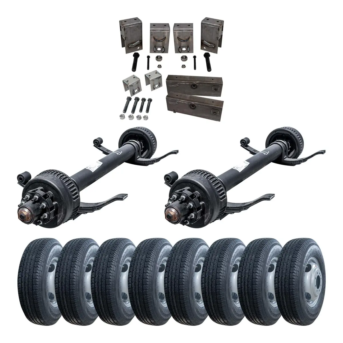 12,000 Lb Dexter Tandem Axle Tk Trailer Kit - Sprung - 24K Capacity (Original Series) 1