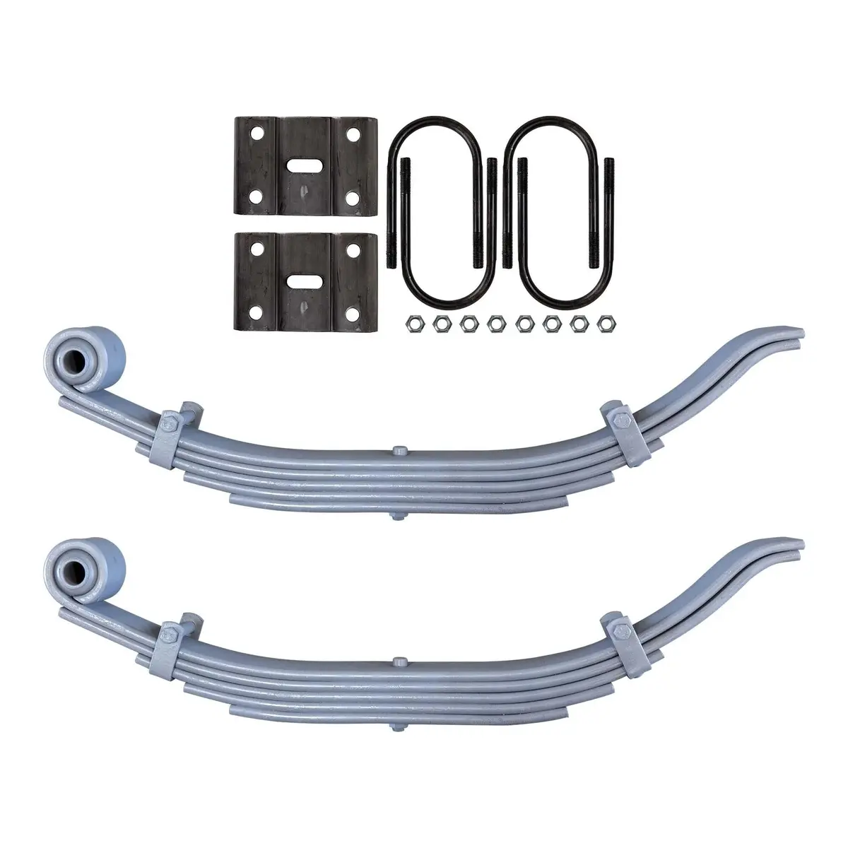 Trailer 5 Leaf Slipper Spring Suspension Kit For 5" Tube 12000 Lb Axles 1