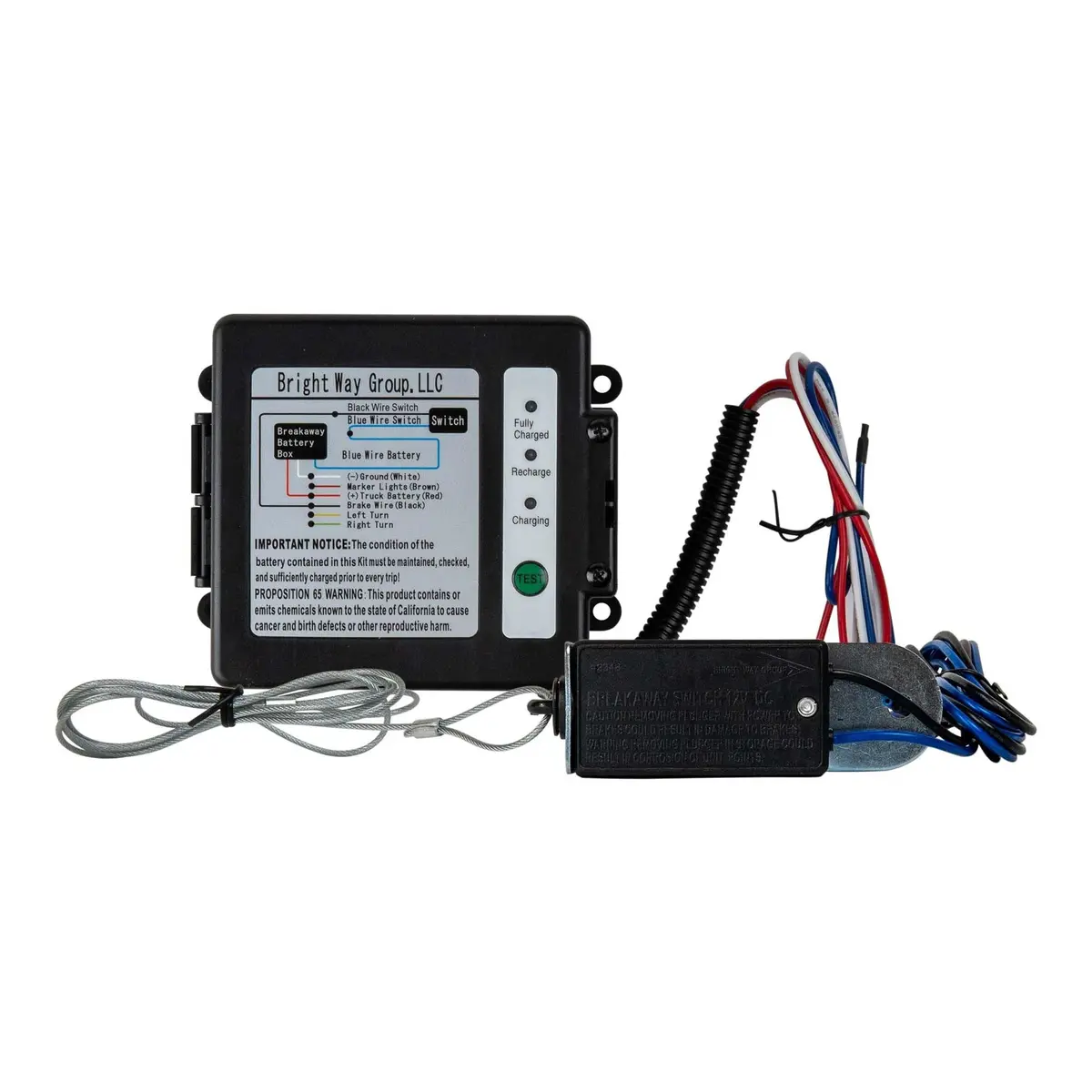 12 Volt Trailer Breakaway Kit 1