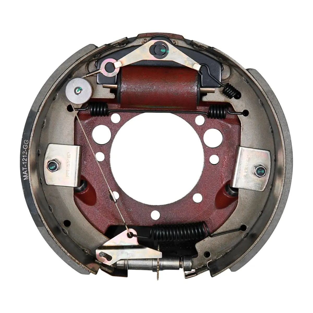 12K-16K Trailer Axle Hydraulic Drum Brake Assembly - 12.25"X5" - 12000-16000 Lb Capacity - Right Hand (Passenger Side) 1