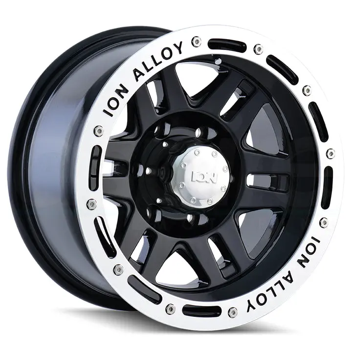Ion Wheels 133 Black Machined Lip 1