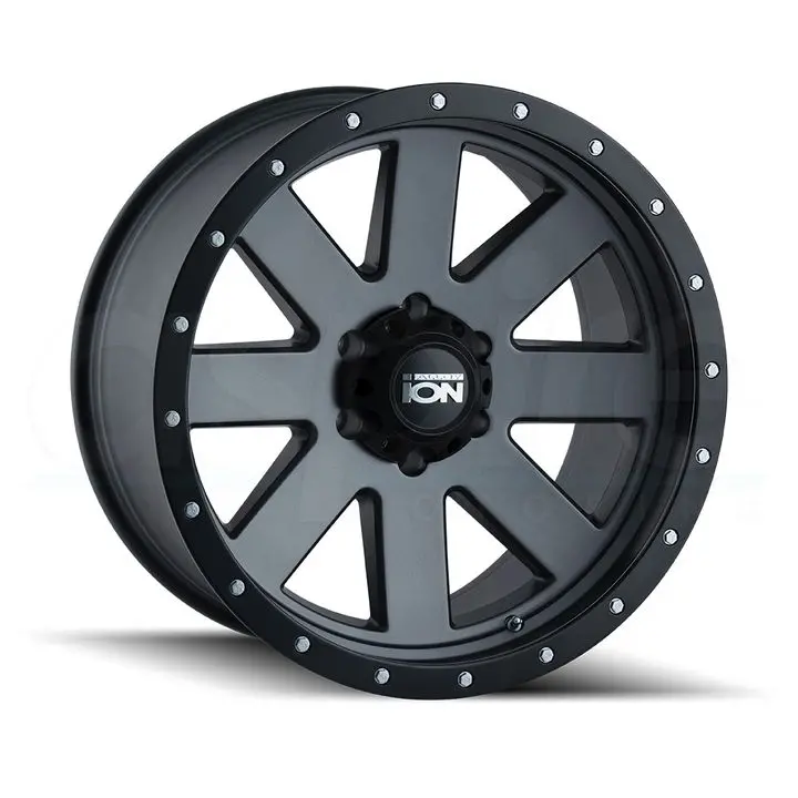 Ion Wheels 134 Gunmetal Black 1