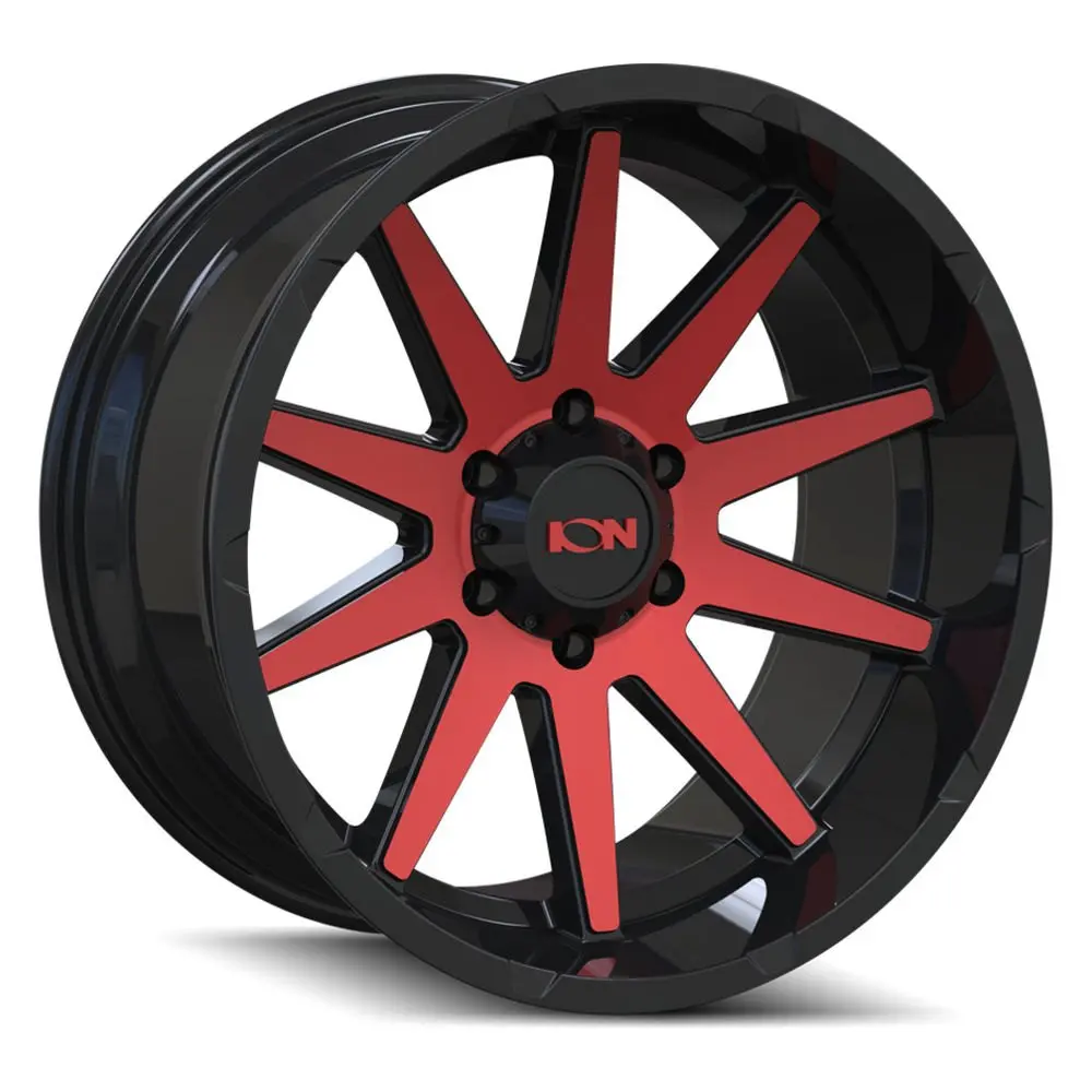 Ion Wheels 143 Black Red 1