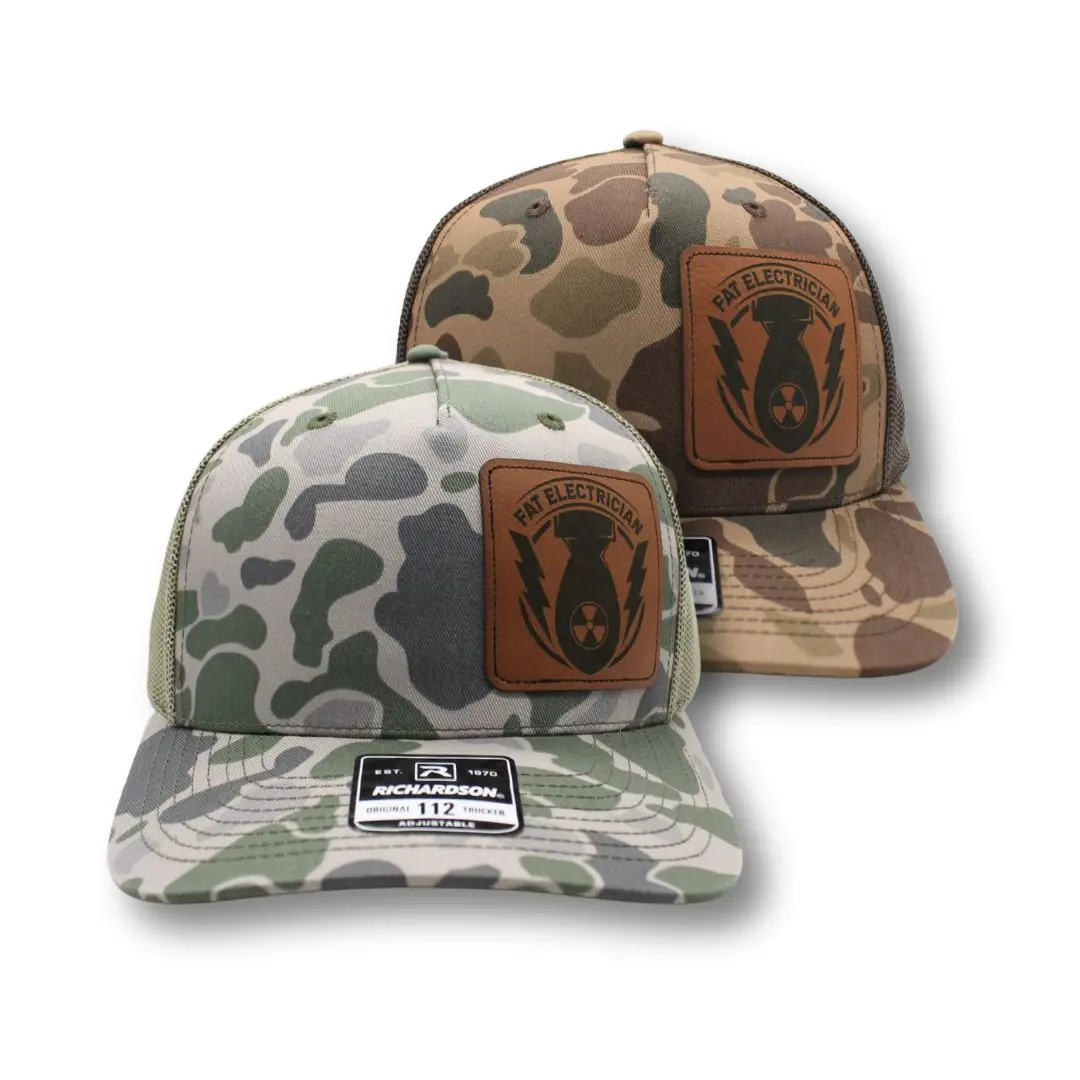 The Fat Electrician Duck Camo Hat 1