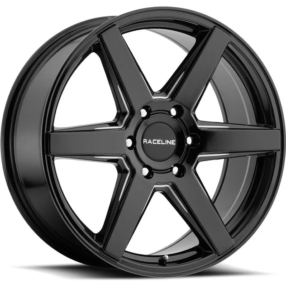 Raceline Wheels 156B Surge Black 1