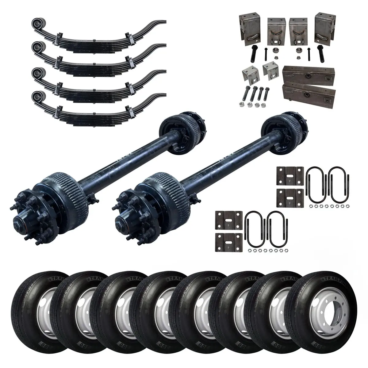 15,000 Lb Tk Tandem Axle Trailer Kit - 30K Capacity (Original Series) 1