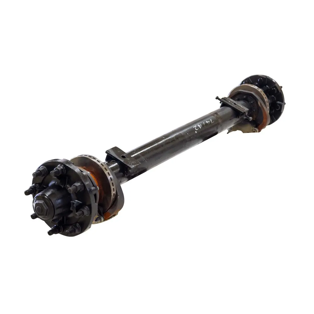 15000 Lb Hydraulic Disc Brake Trailer Axle 8 Lug - 15K Tk Grease Bath Trailer Axle 1