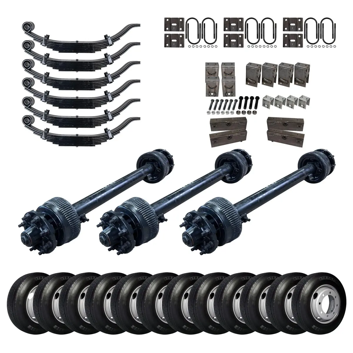 15,000 Lb Tk Triple Axle Trailer Kit - 45K Capacity (Original Series) 1