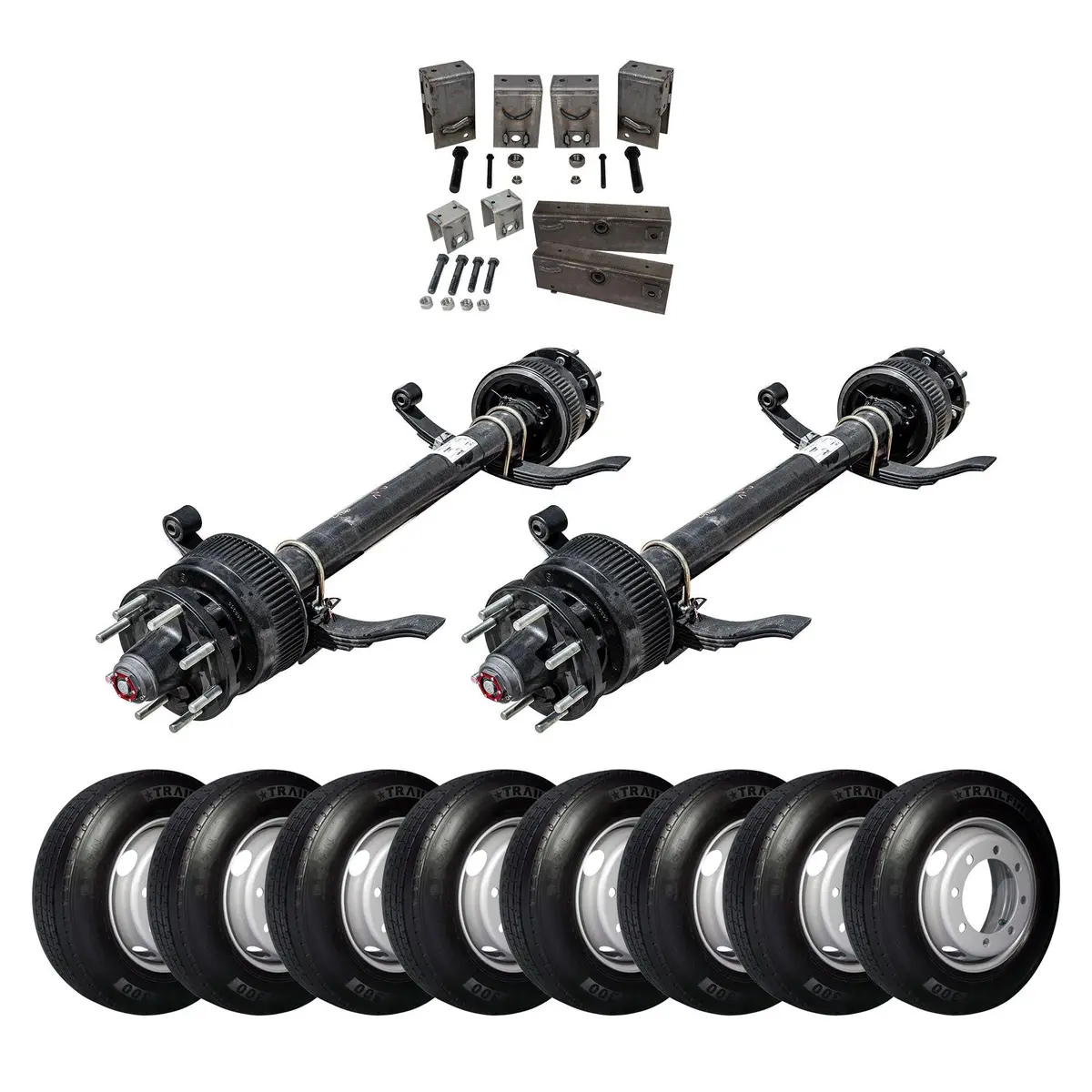 16,000 Lb Lippert Tandem Tk Axle Trailer Kit - 32K Capacity (Original Series) 1